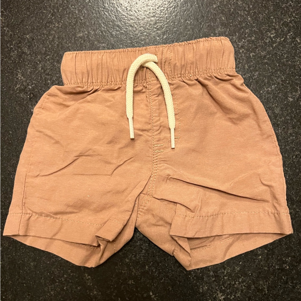 Okie Dokie Brown Kids Shorts